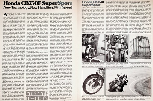 1979 honda cb750f super sport - 1979,