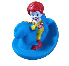 Baby Ronald Dinosaur Rocker 2011 McDonald McDonalds Happy Meal Toy Float Bath
