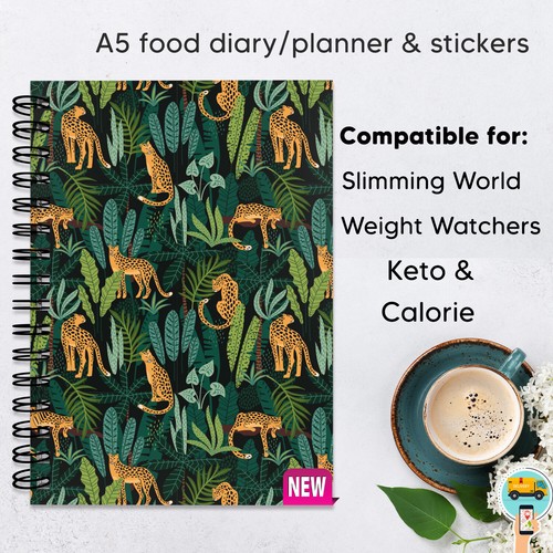 Food diet diary slimming - a5,