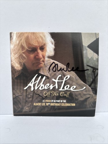 Albert lee signed - albert, cd