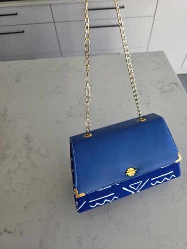 Oliver bonas blue patterned - oliver,