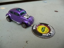 hot wheels model cars Redline Series Custom Volkswagen Beetle.  Purple