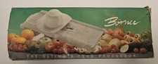 Vintage Borner Gourmet V Slicer Original German Fruit Vegetable VTG White