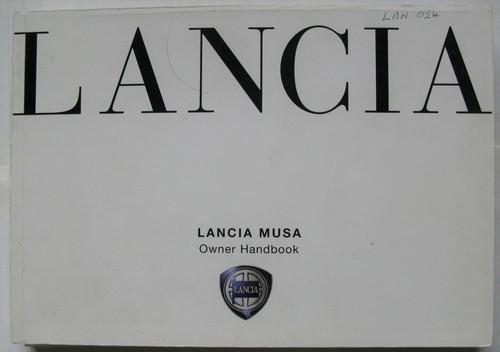 Lancia musa car owners - musa,