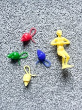 MOUSE TRAP Board Game by Ideal 1963 Spare Parts Accessories | Mice & Diving Man