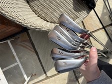 6 PING G5 IRONS  5-SW STEEL