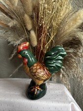 vintage ceramic rooster