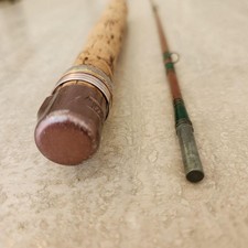 Pezon et Michel Bamboo Fly Rod Parabolic Normale Used, Long Storage