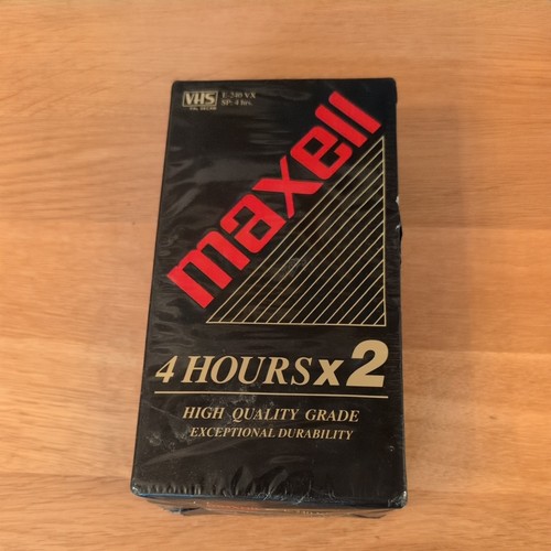 Maxell 240 vhs tapes - vx,