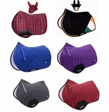 Close Contact Pad Jumping Saddle Cloth Numnah Satin Pro Full Cob Pony Horse Pads