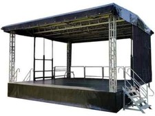 mobile stage trailer 7x6 and