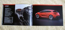 Vauxhall Astra GTC Range 2012