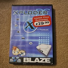 Xploder Blaze The Ultimate Cheat System Sega Dreamcast Pal Multi Used-UK Seller