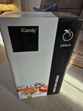 iCandy Peach 1,2,3 Lower Twin Blossom Carrycot black magic & Rain Cover