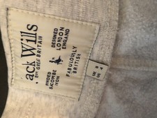 Jack Wills ladies grey joggers  size 8 drawstring