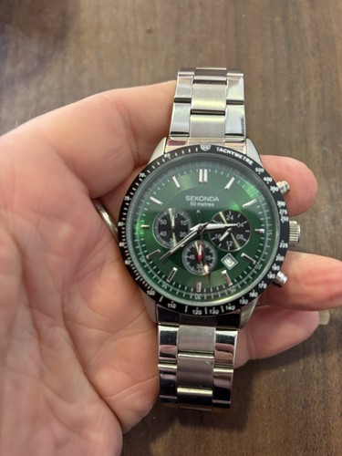 Sekonda men stainless steel - stainless,