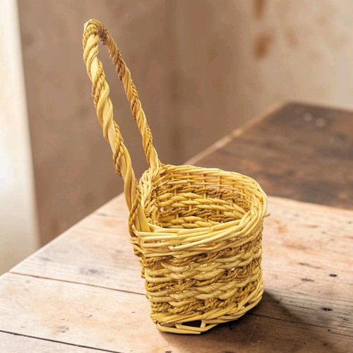 Vintage wicker seagrass wall - vintage,