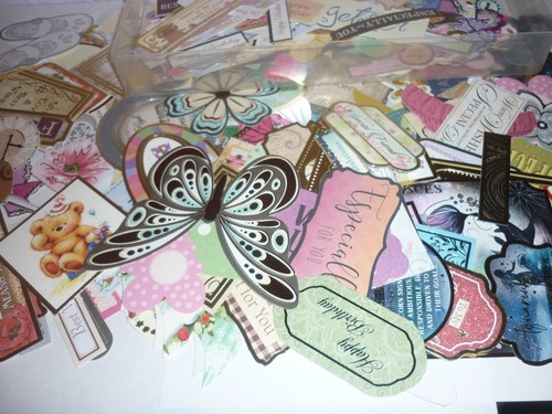 100 loose die cuts - 100's, of