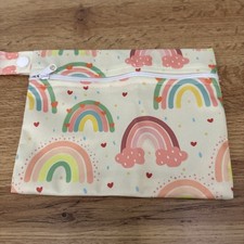BN xtra small Wet Bags Nappies Period Pants Swimming Holiday baby rainbow