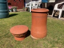 Inch clay chimney pot - inch,