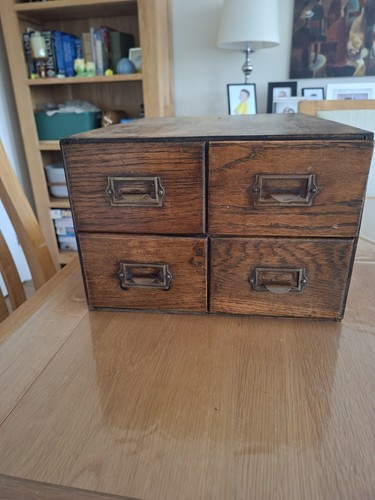 Vintage drawers wooden - wooden, desk
