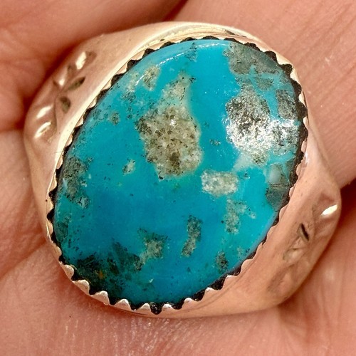 Navajo natural turquoise men - natural,