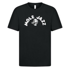 Mole Jazz T Shirt 1113 Retro Record Shop Label London Tubby Hayes Art Pepper Sax