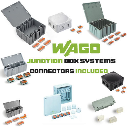 Wagobox junction box cable - box,