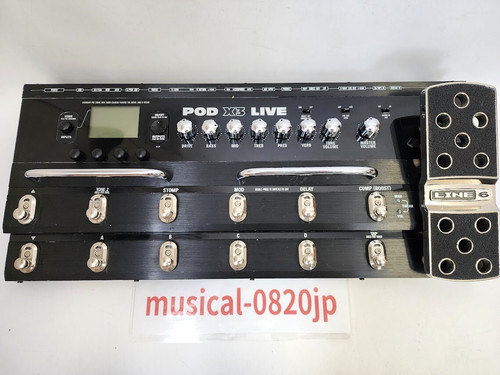 Line pod live guitar - 6,