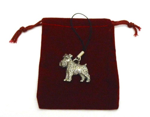 Miniature schnauzer dog pewter - miniature,