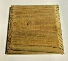 TANALISED WOODEN POST CAPS