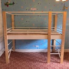 Ikea Loft Single Bed Frame (High/ Mid/Low) plus Child's wardrobe and Bookcase