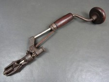 Vintage rare unusual screwdriver ratchet brace 5" sweep old tool