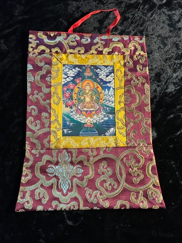 Vajrasattva postcard thangka - vajrasattva,