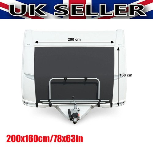 Heavy duty caravan - caravan, front