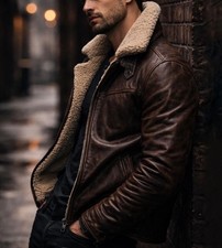 Men’s Shearling Leather