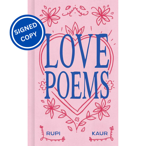Signed book love poems - book,