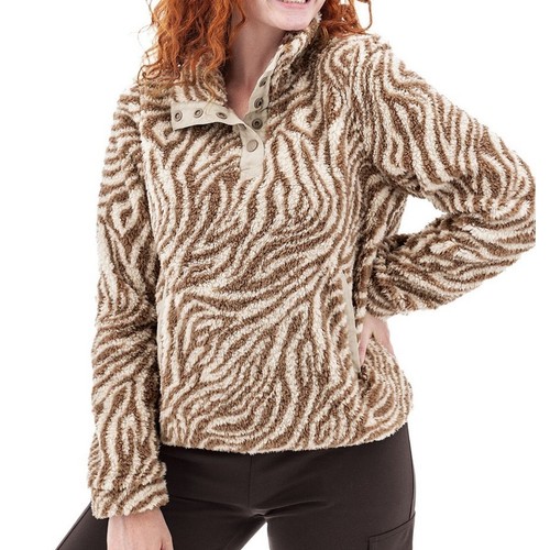 Aventura zebra print fleece - aventura,