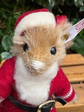 steiff Weihnachtsmann Christmas Bear Ornament 2008 038877