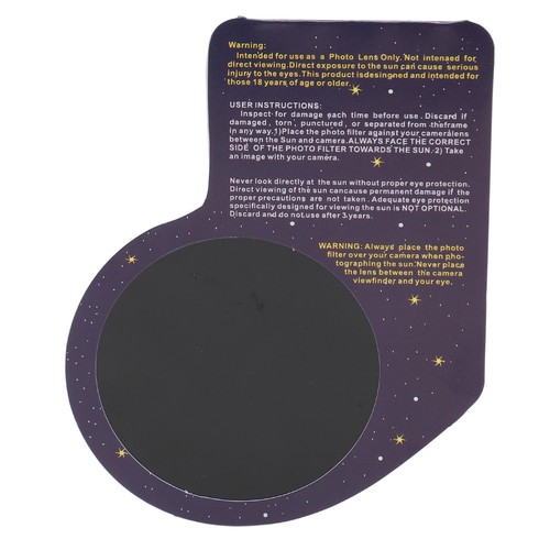 Solar imaging lens for - solar,