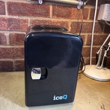 Ice Q Black Mini Fridge 4l Working Ideal For Drinks And Snacks