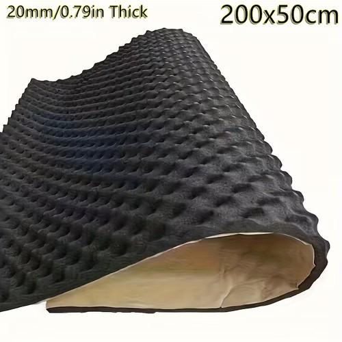 Self adhesive black rubber - black,