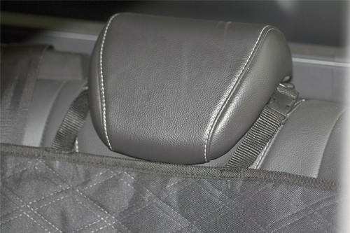 Padded quilted rear - car, seat