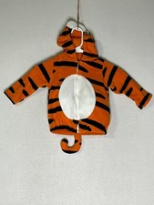Carters Orange White Fleece