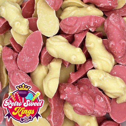 Pink white mice pick n - &,