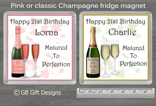 Personalised pink champagne - personalised, pink,