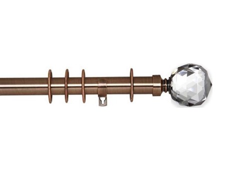 Curtain pole 19mm diameter - 19mm,