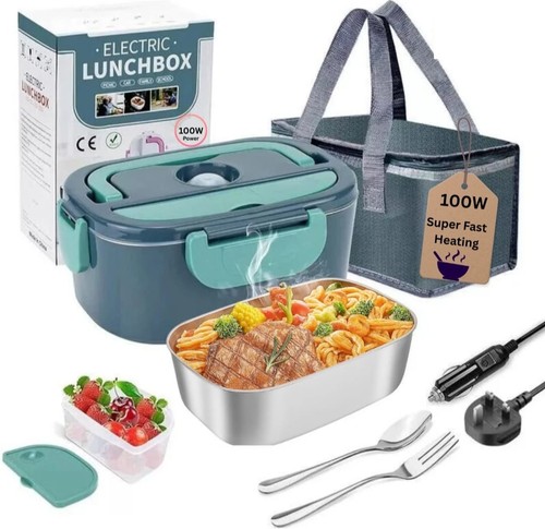 Heated lunch box 100w electric - box,