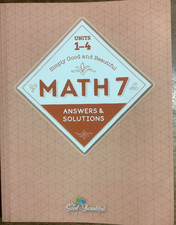 MATH 7 Simply Good & Beautiful