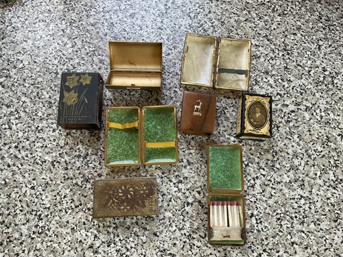 Vintage match book and - match,